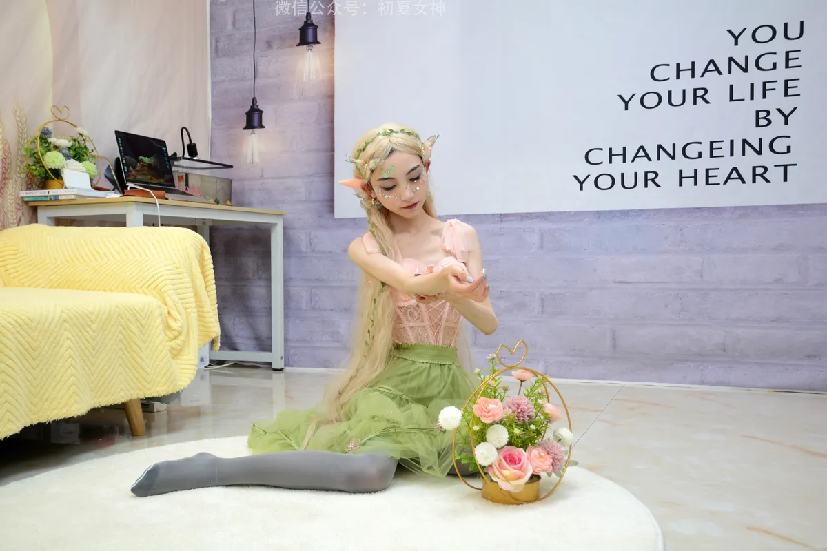 初夏女神 No.231 柒柒 精灵之光 - 初夏女神